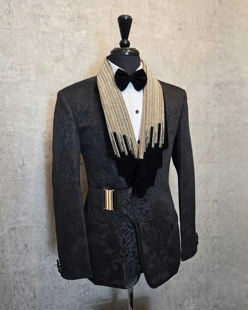 Costume de mariage pour hommes, 2 pièces, coupe cintrée, sur mesure, pour marié, Occasions formelles, taille personnalisée, nouvelle mode