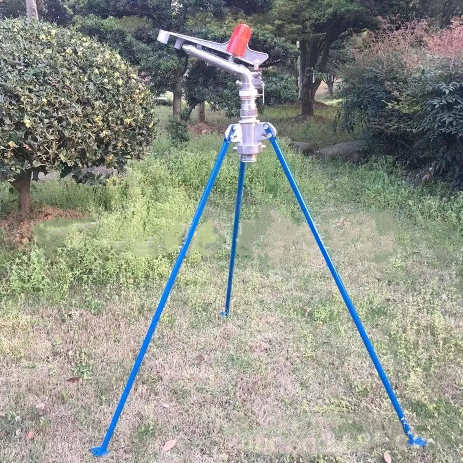 2 Inch Agriculture Farm Irrigation Sprinkler Spray Gun Large Area Watering Spray 360 Degree Rotary Garden Irrigation DN50 Female