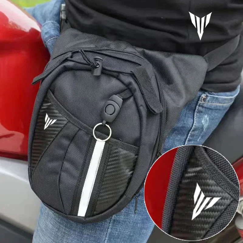 For YAMAHA MT01 MT09 MT07 MT10 MT03 MT 09 07 03 10  Motorcycle Leg Bag outdoors Men Waist Pack Waterproof