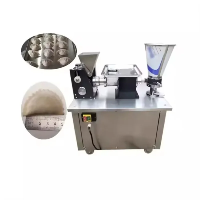 Full automatic dumpling making machine Small commercial Steamed dumplings imitation manual northeast dumpling machine Crystal Po