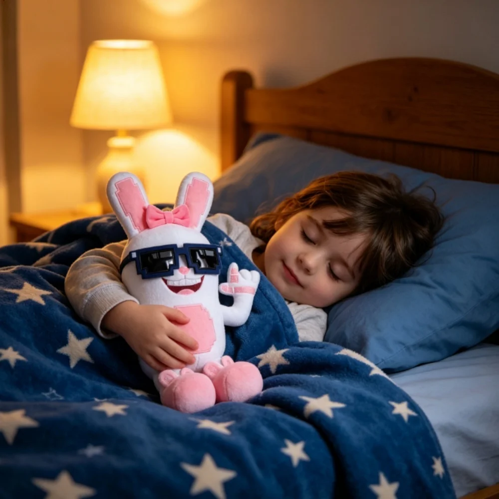 

В наличии: Плюшевая кукла Boppin Bunny Sahur Steal A Brainrot, милая аниме-игрушка, подарок на день рождения и Рождество