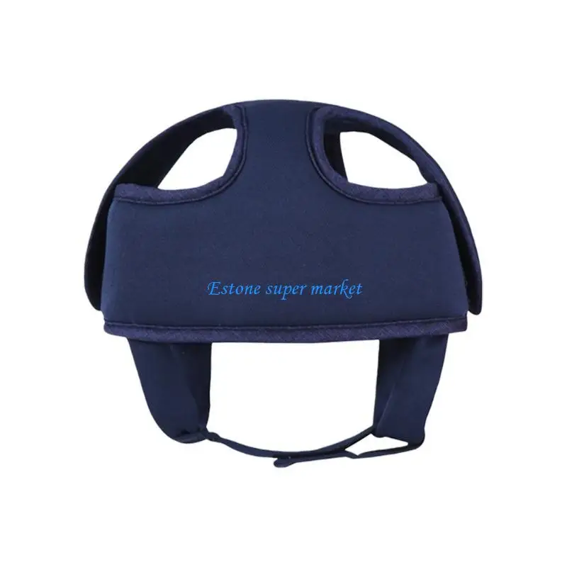 090B Soft Baby Helmet Hat Gentle Fit Adjustable Strap Breathable for Infant Safety
