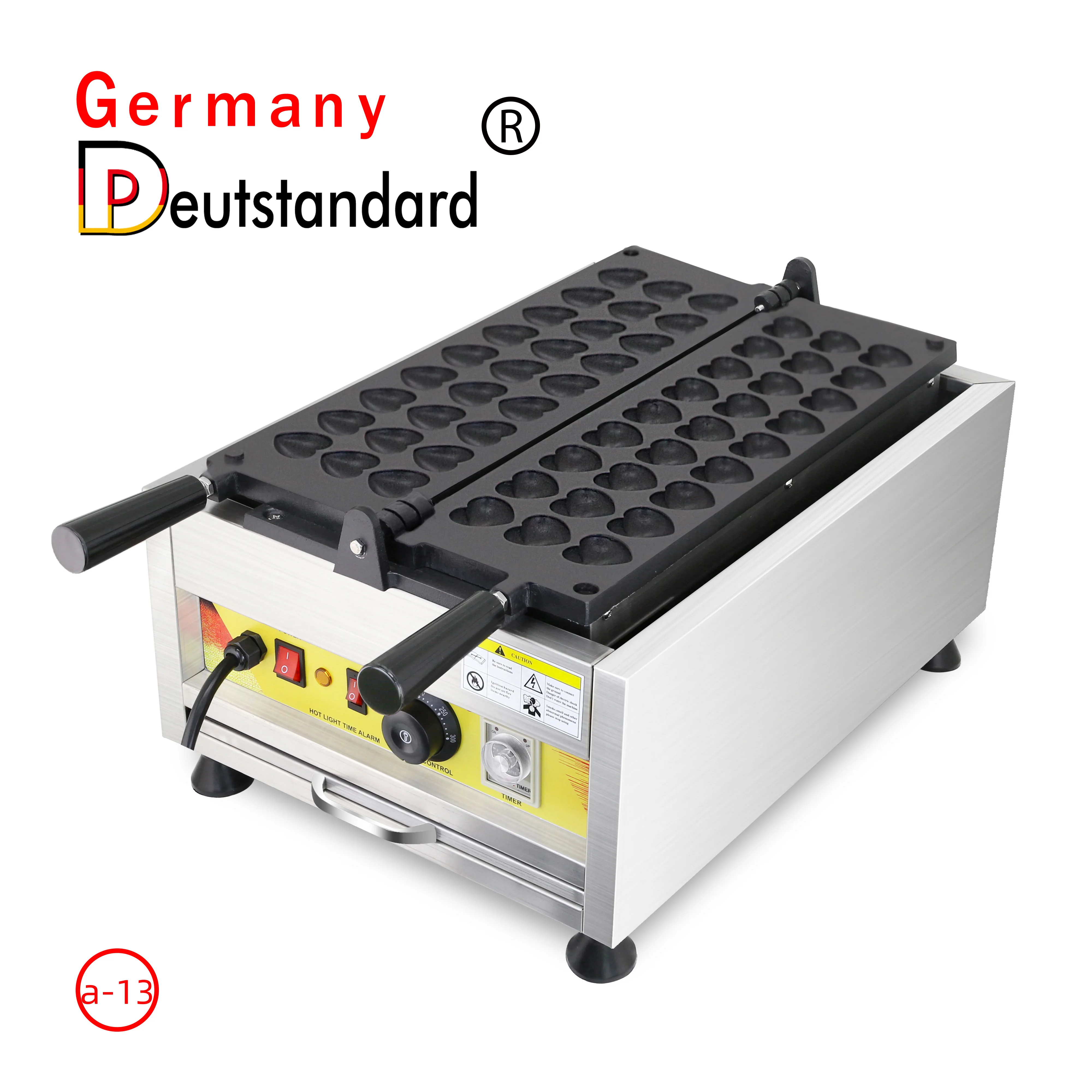 Bakery Machine Heart Shape Waffle Making Machine