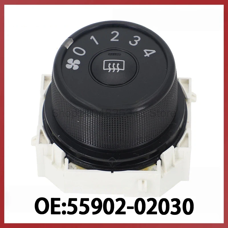 

55902-02030 For 2009-2013 Toyota Corolla Auto Parts Air Conditioner Fan Switch
