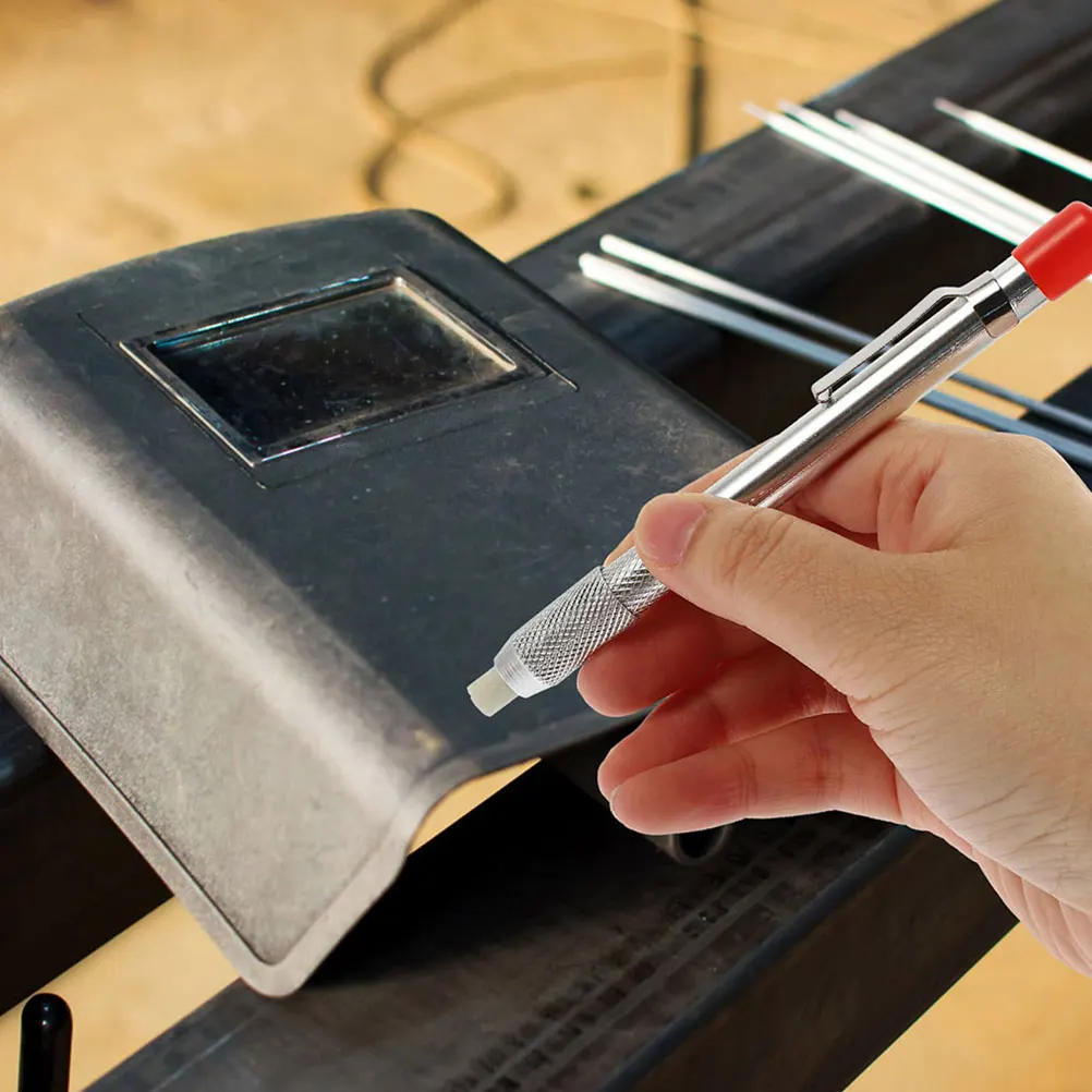 1 set 1 Set Soapstone Marker Refill Flat Natural Write Draw Welding Chalk Pencil Pen Steel Tile Textile Metal Fabrication