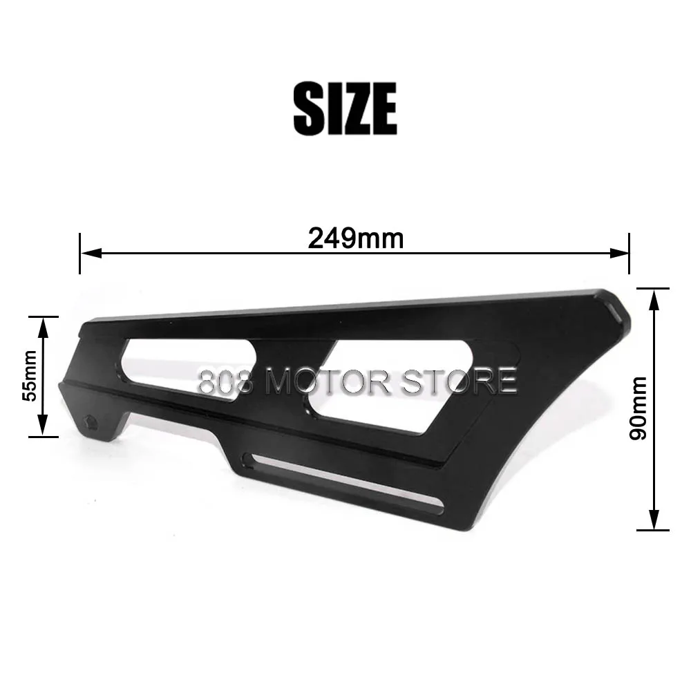 Protezione catena moto per Honda CRF250L crf250l Protezione copertura catena in alluminio CNC - Protezione catena fuoristrada
