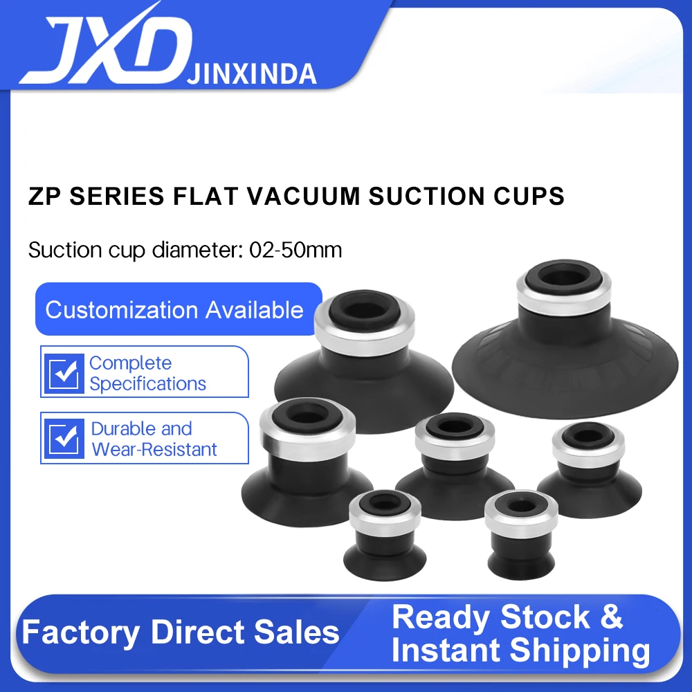 

JXD ZP10/13/16/20/25/32/40/50CN/CS Pneumatic Vacuum Suction Cup With Ring