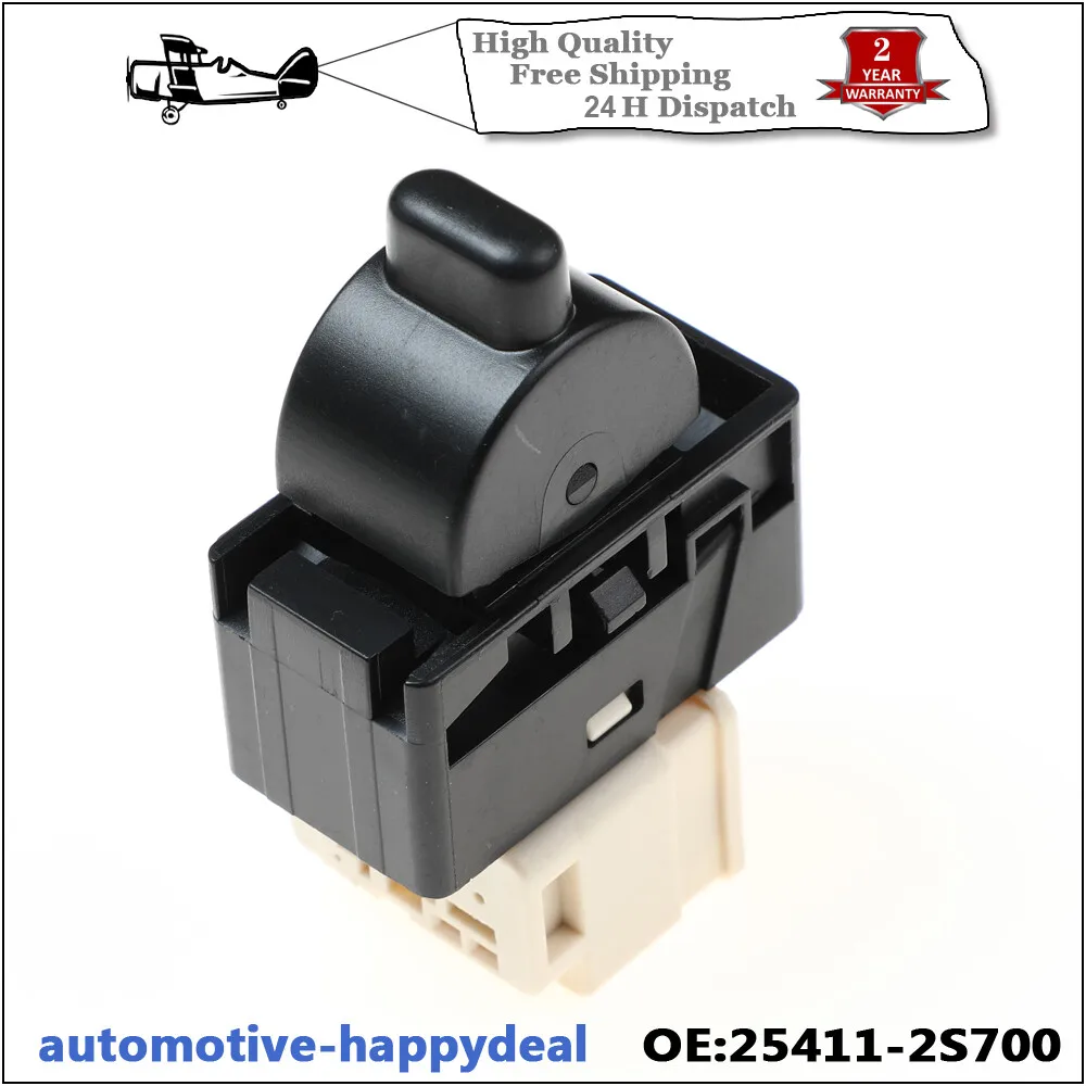 

REAR LEFT OR RIGHT ELECTRIC WINDOW SWITCH for Nissan D22 PICK UP 1998-2005