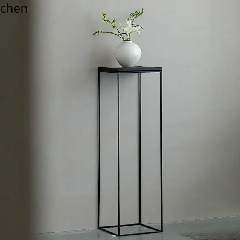 

L20- Handmade Iron Art Flower Stand Floor Rack Decorative Space Tea Room Ornament Flower Tle Side Tle Rack