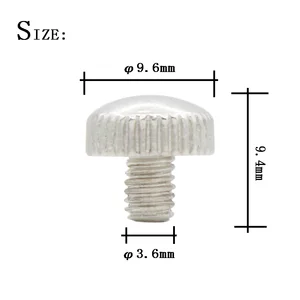 SLADE 5 peças de anel de tração de trompete, parafusos prateados para anel de dedo deslizante de trompete, peças e acessórios de instrumento musical de latão 6 principais vendas dedeira trompete - №4