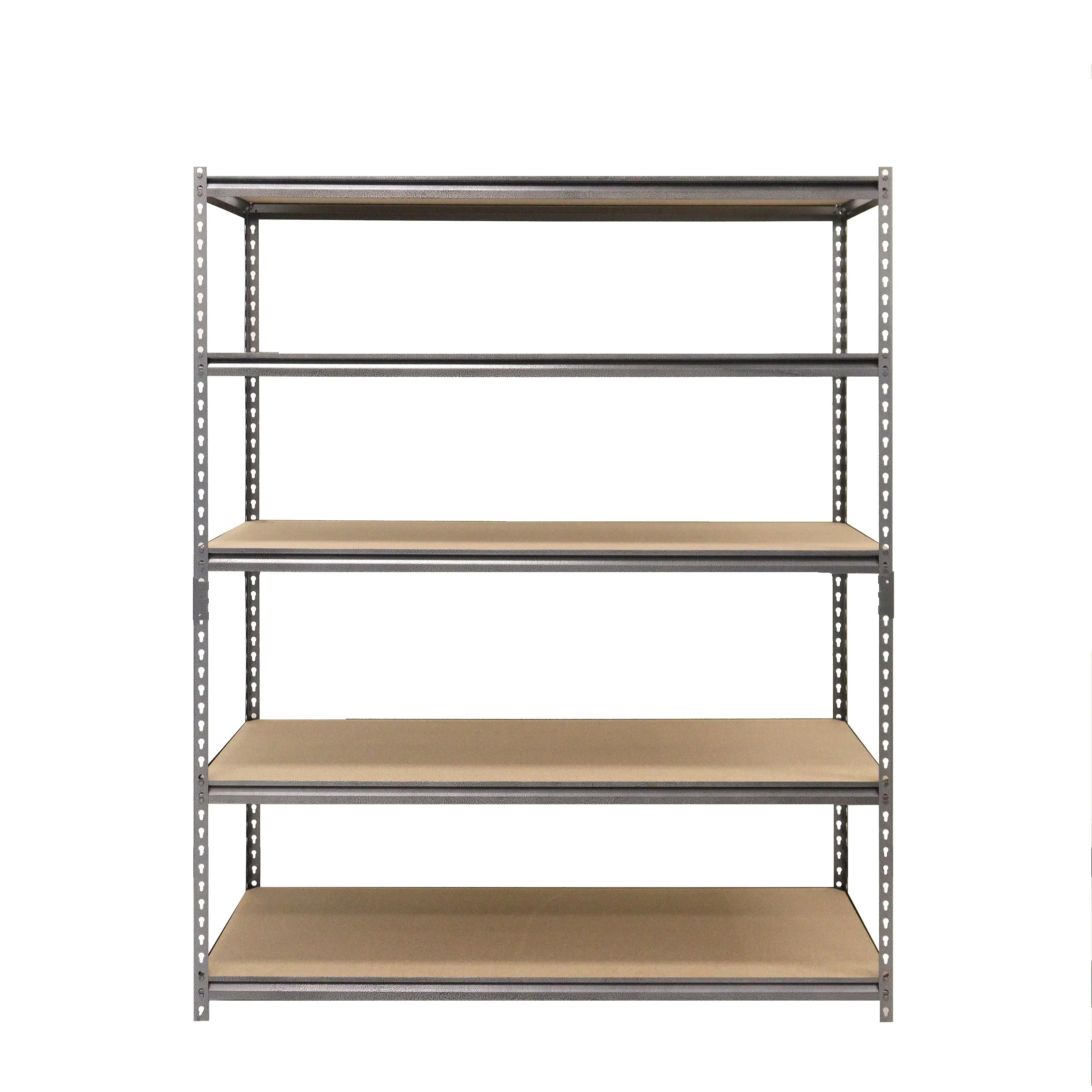 60 in. W x 72 in. H x 24 in. D 5-Tier Steel Shelving Unit; 800 lbs. Capacity per Shelf Wall Shelf