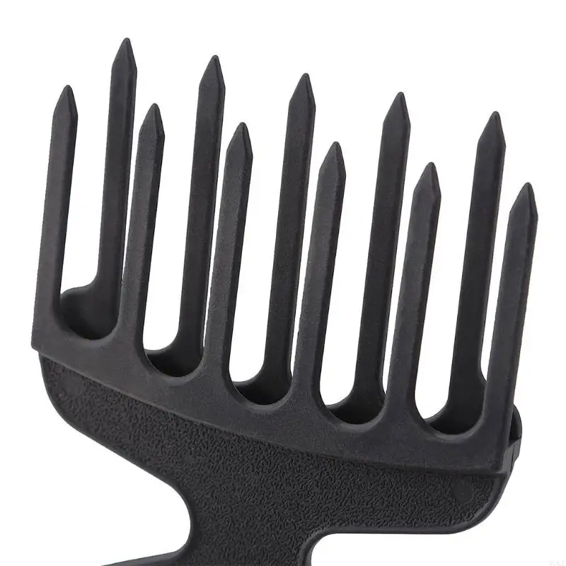 Molf nhựa rộng rộng răng lớn Afro Tóc chọn Comb Detangle BRAID BRAID OL