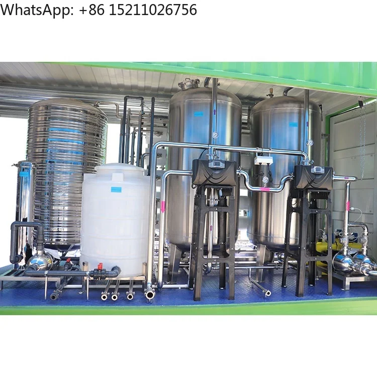 Mesin Pengolahan Air Desalinasi Air Laut Tersedia Kontainer