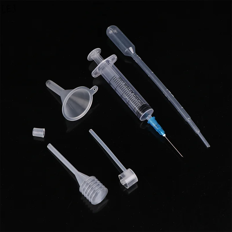 

〔E〕6Units/Set Perfume Refill Tools Set Plastic Diffuser Straw Dropper Funnel Spray Dispensing Required Cosmetic Tools〔Winter5〕