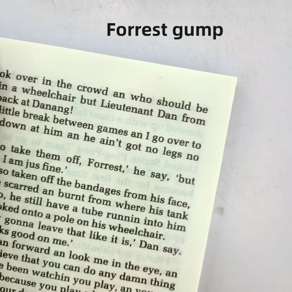 فورست غامب وينستون جروم النسخة الإنجليزية ملهمة وينستون جروم #3