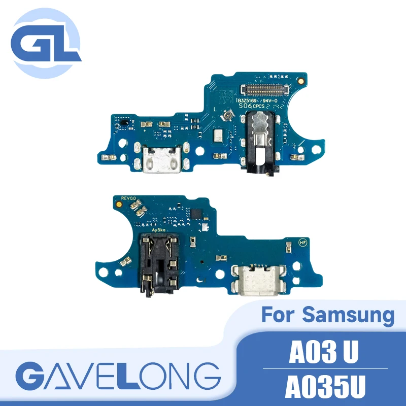 GAVELONG Charging Port Flex USB Dock Connector Fast Charger Board For Samsung  A03(US Version) A035U