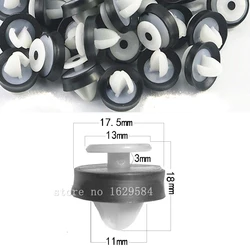50/100x for Citroen C5 Triumphal Picasso car door trim panel with rubber inner clip 8E9867299 6991S6 7701056846 7703077469