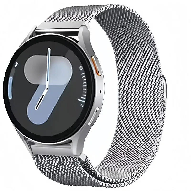20 mm 22 mm Milanese-Loop-Armband für Samsung Galaxy Watch 7/6/5/4/Active 2 Metallgeflecht-Magnetarmband für Huawei Watch GT2/3 46 mm