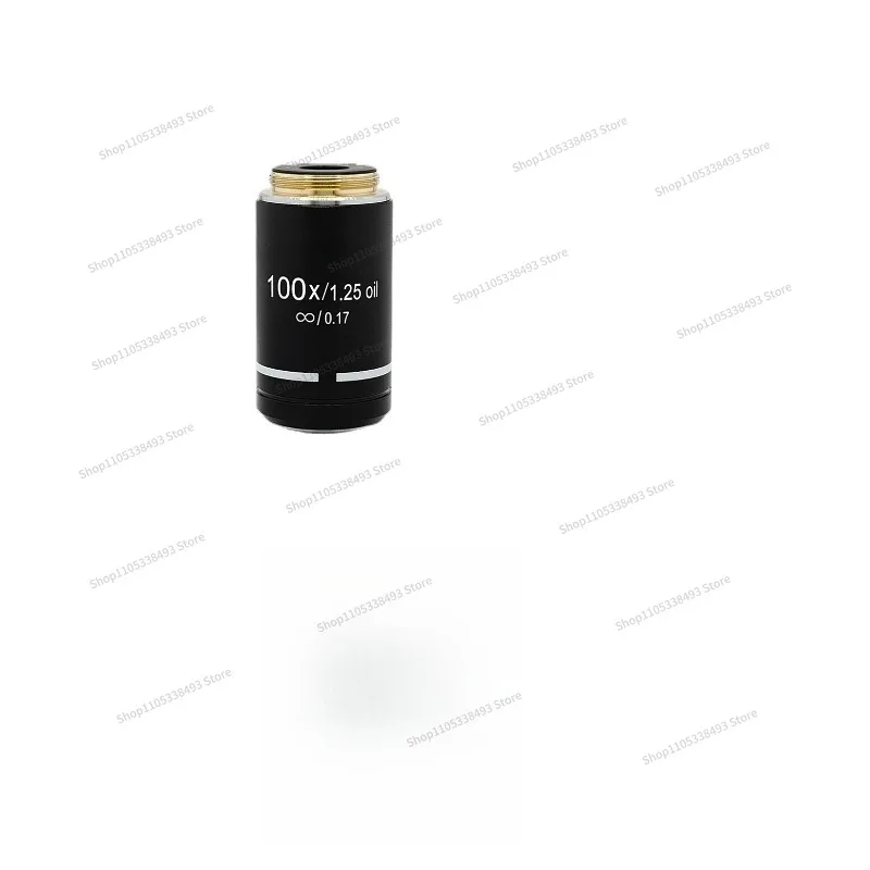 For Biological Infinity, Flat-field Achromatic 4X10X20X40X100X Objective, Microscope