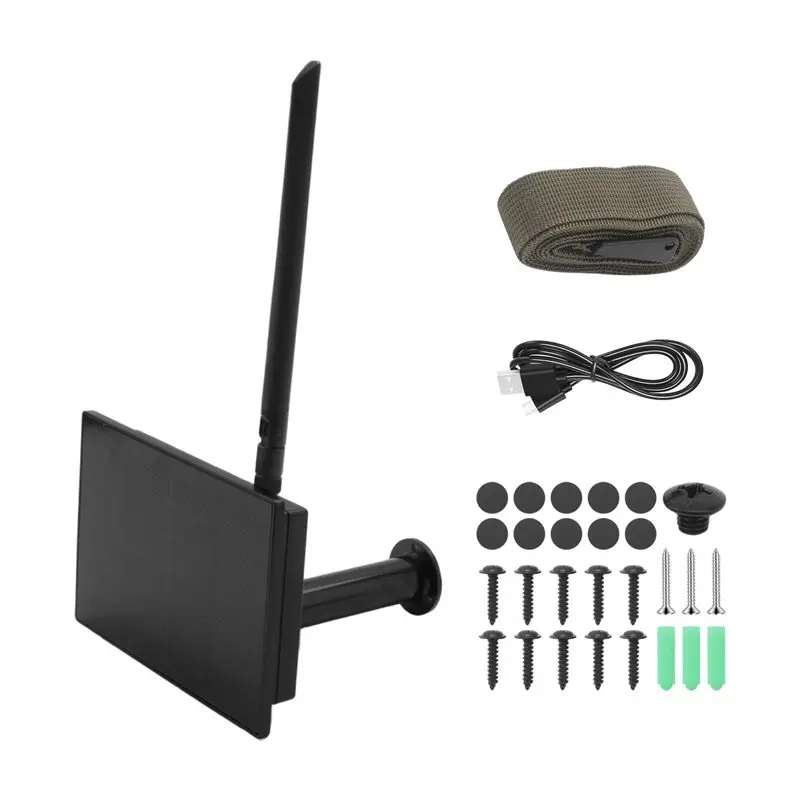 HOT!A72T IP66 Solar Lora Node 4W Battery Kit For Heltec Lora32 V3 433/868/915Mhz Lorawan Meshtastic APP Repeater Network Install