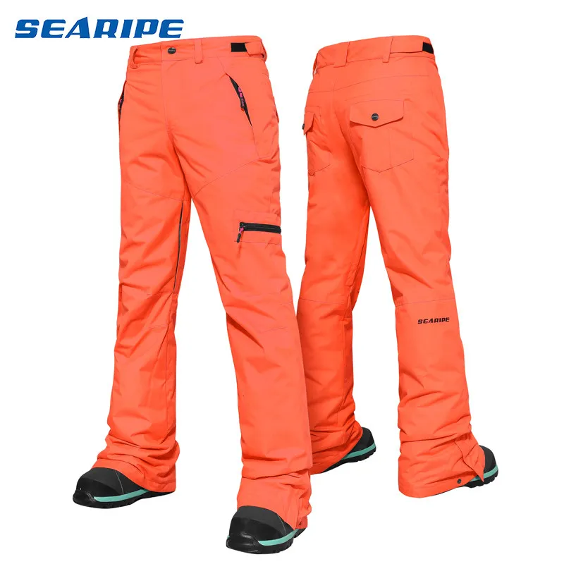Picture 3: New Slim Fit Twin Single Board snow Pants Men Women Waterproof Windproof Thermal Ski Trousers Tapered Skiwear Snowboard Clothes