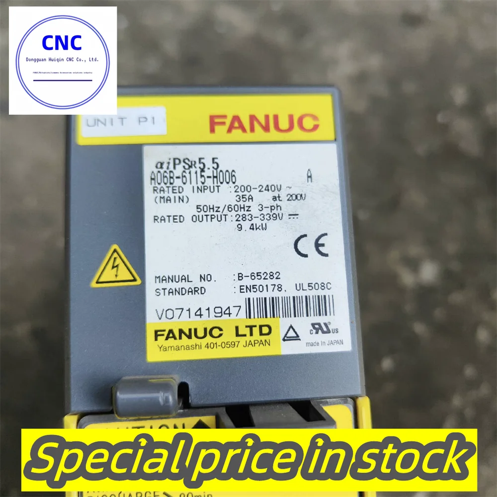 

A06B-6115-h006 fanuc drive 100% original used integrated FANUC drive A06B-6115-h006 physical store stock,