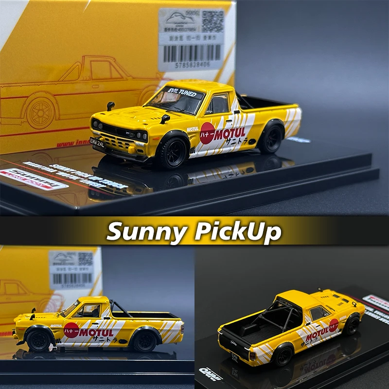 INNO In Stock 1:64 Hakotora Pick Up Truck Diecast Diorama Car Model Collection Miniature Toy