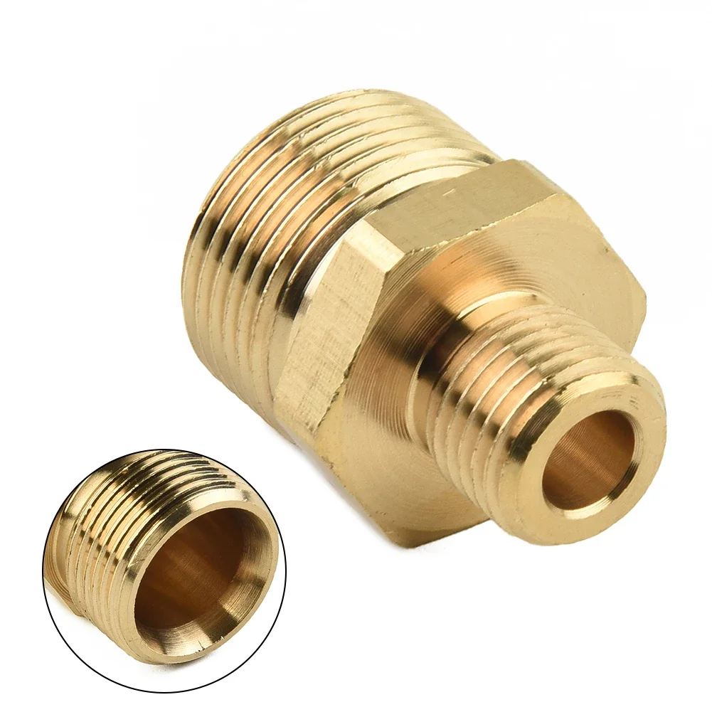 

Accessories Adapter Brass Connector High Quality Hose Internal Pipe M22x15mm Pressure Washer Resistance Corrosion