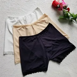 Seamless Underwear Safety Short Women Short Pants Lace Boxers Slim Panties