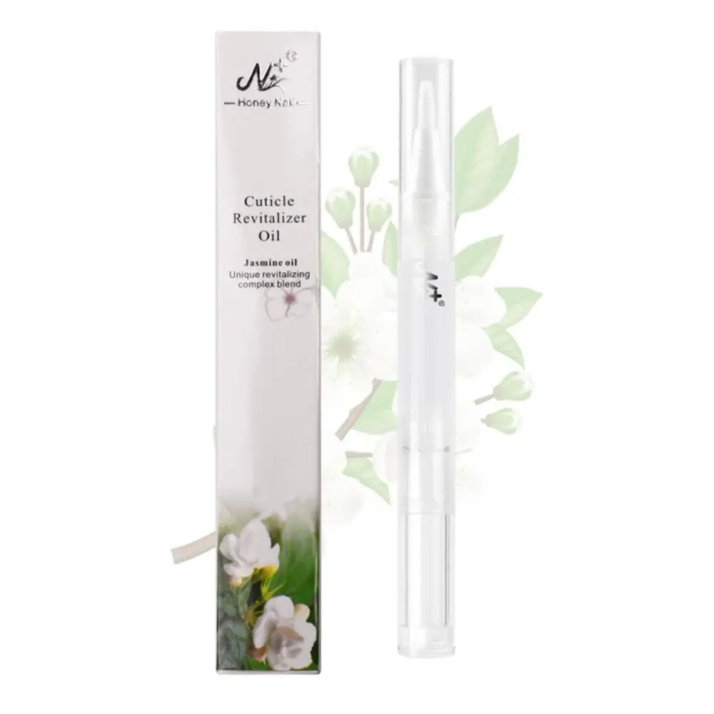 Portable Floral Scent Cuticle Pen Brush Moisturizing Fruit Flavour Nail Revitalizer 2ML Cuticle Treatments