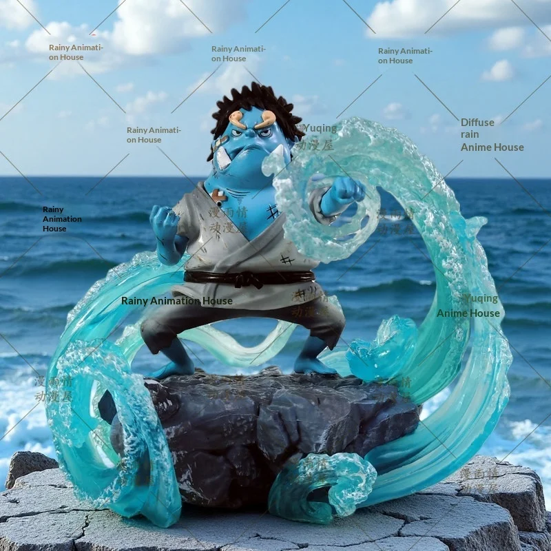 

Manyuqing One Piece Jinbe Gk Figure Anime Collectible Statue Desktop Computer Case Ornament Trendy Model For Anime Enthusiasts