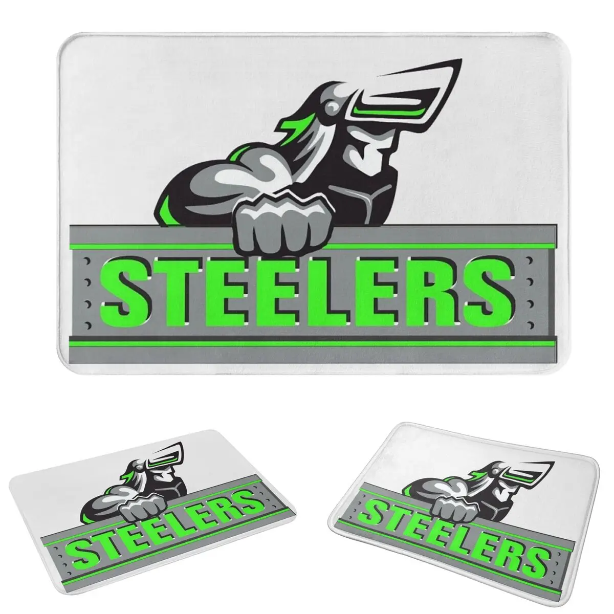 The Sheffield Steelers Doormat Washable Carpet Rug Kitchen Entrance Home Floor Mat for Bedroom Footpad Mats