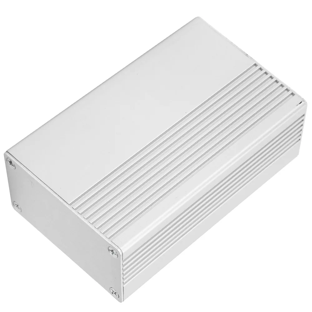 Aluminum Alloy Project Box 100x65x35mm Extruded Industrial Structure Electronic Enclosure Case Split Type Sliding Extrusion