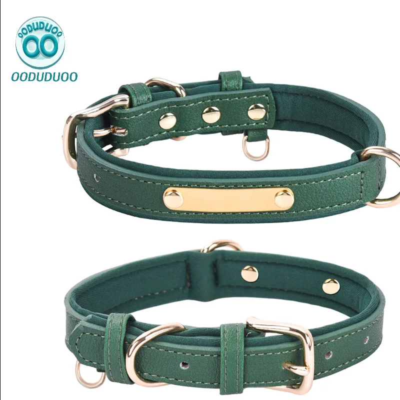 

OODUDUOO Dog Collar Adjustable Soft No Damaging the Hair Small Medium Dogs French Bulldog Puppy Chihuahua