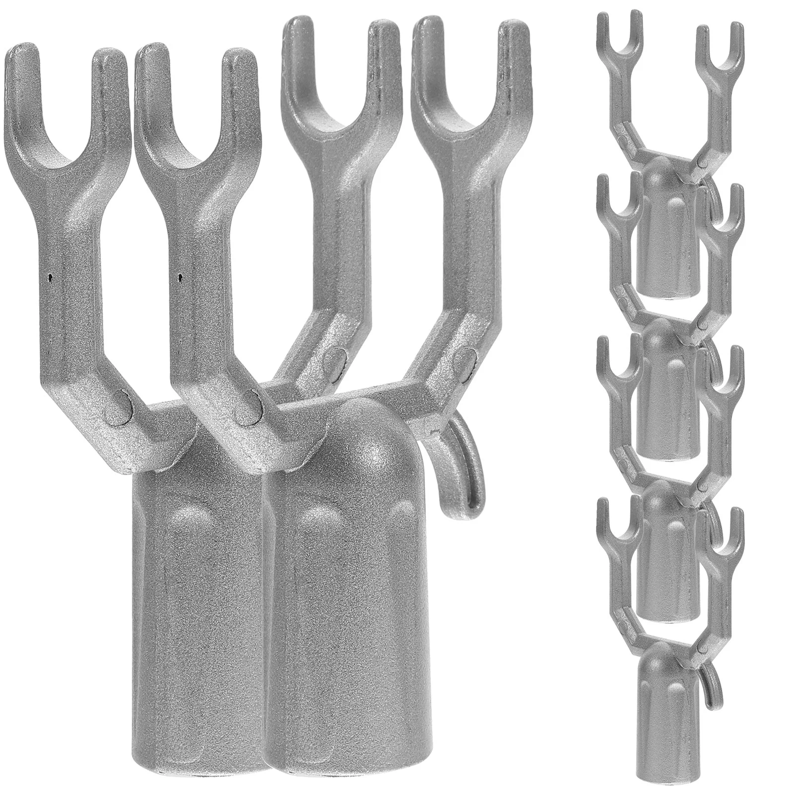 

6 Pcs Branch Plug Tree Brace Stakes Support Top Holder Accessories Topper Crutch Puller