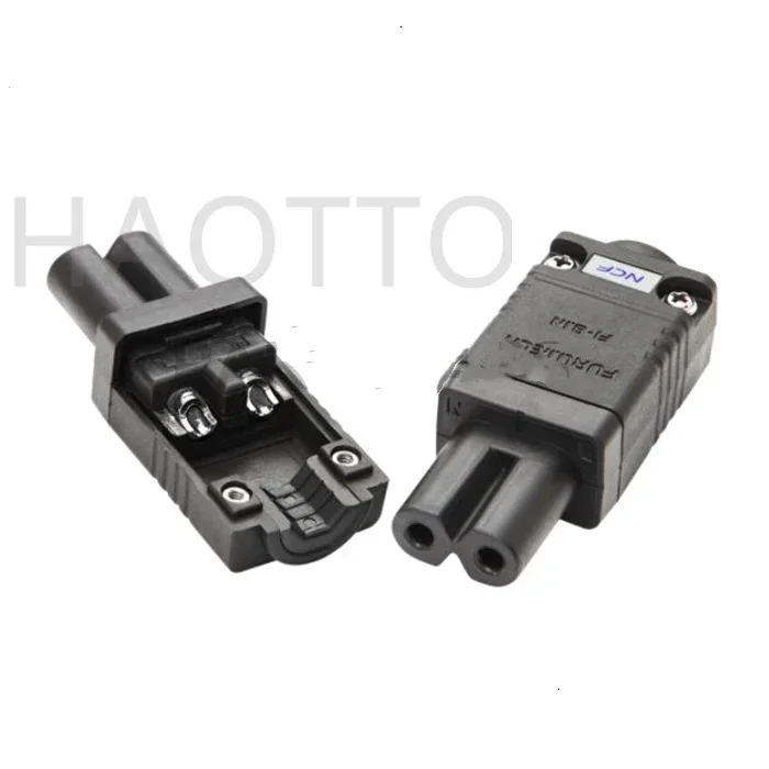 FI-8.1 NCF Audio And Video Power Plug, 8-character Power Cord Plug For This