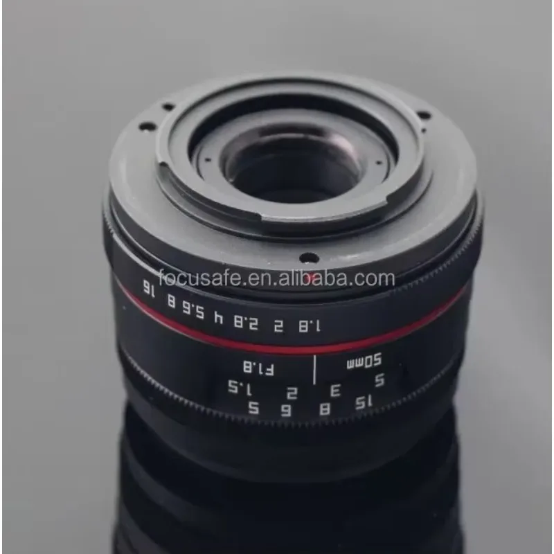 

In stock Fujian New Design 50mm Mirrorless Camera Lens with FX NEX M4/3 Mount