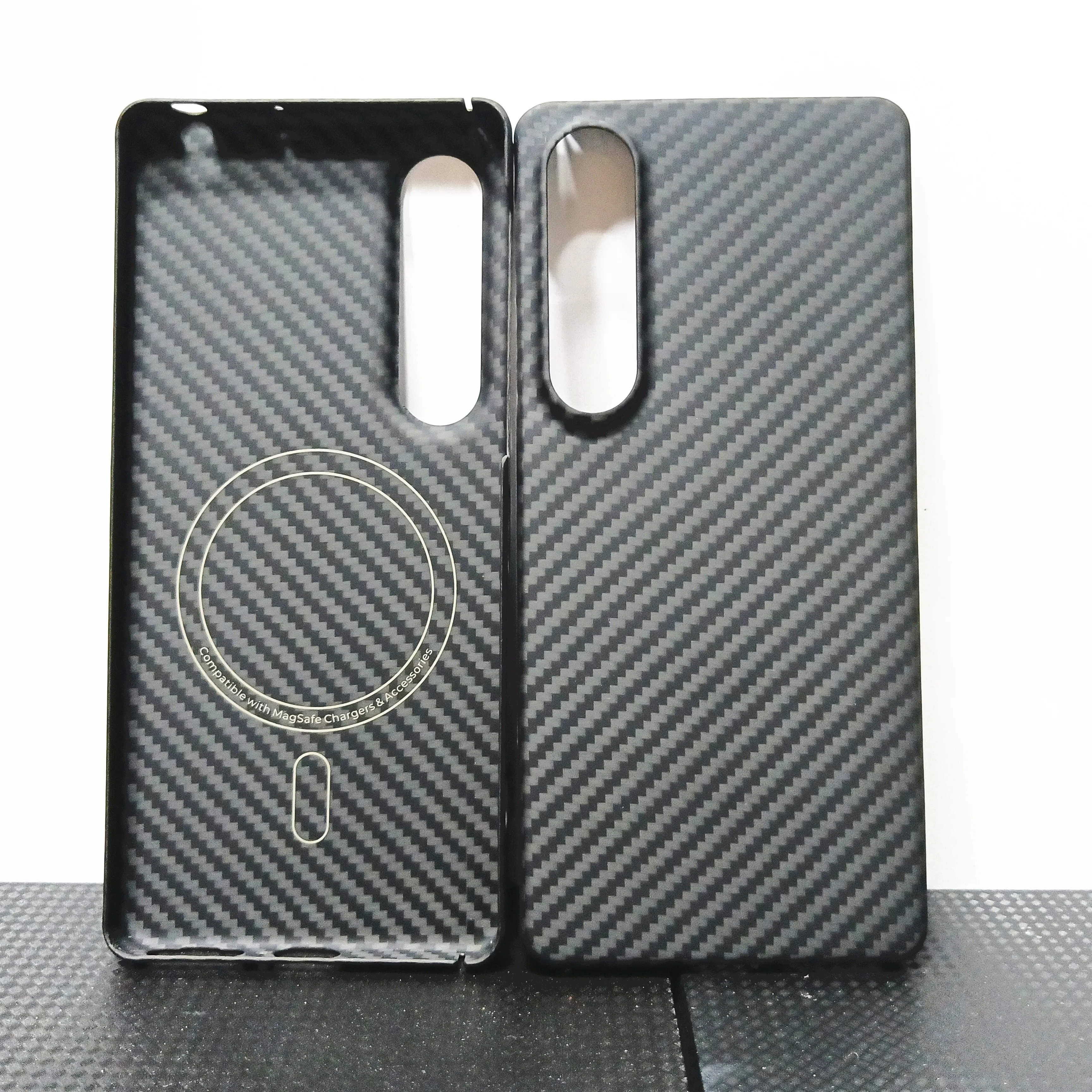 

Genuine Aramid Carbon Fiber Magnetic Slim Case For Sony Xperia 1 VII 1VII Xperia1 7th Matte Magsafe Thin Hard Armor Back Cover