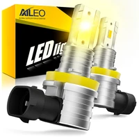 AILEO luces Led H11 15000LM para coche H7 H4 bombilla de faro LED H9 H8 9005 HB3 9006 HB4 3000K 6500K luz antiniebla súper brillante sin ventilador