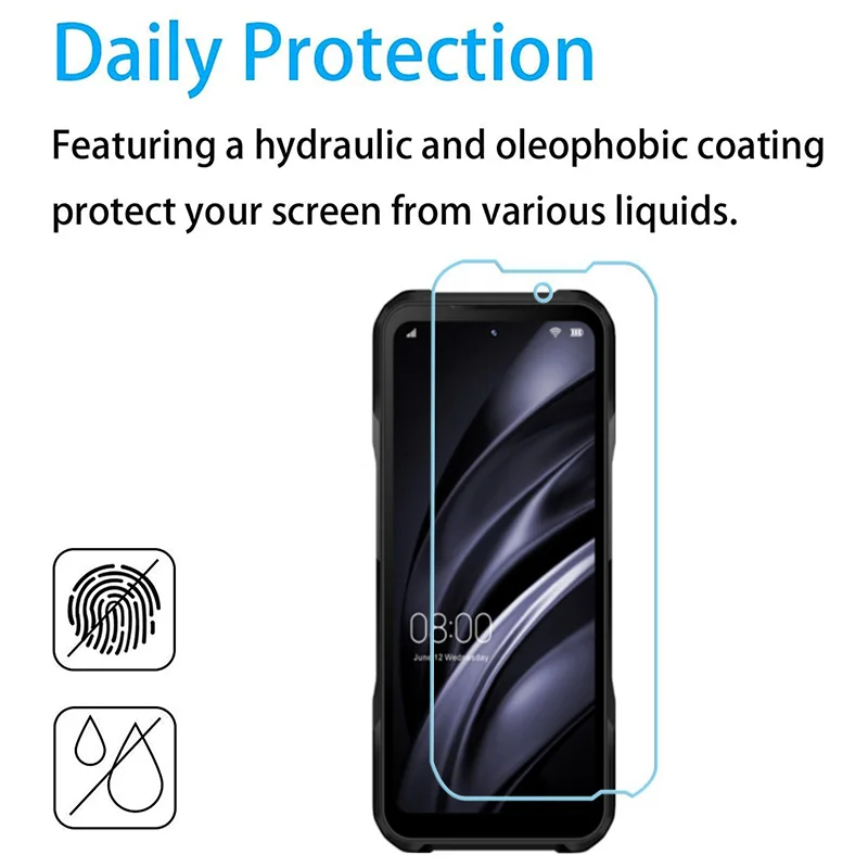 2PCS Tempered Glass For DOOGEE V20S Protective Film Screen Protector For DOOGEE V20S Phone Cover