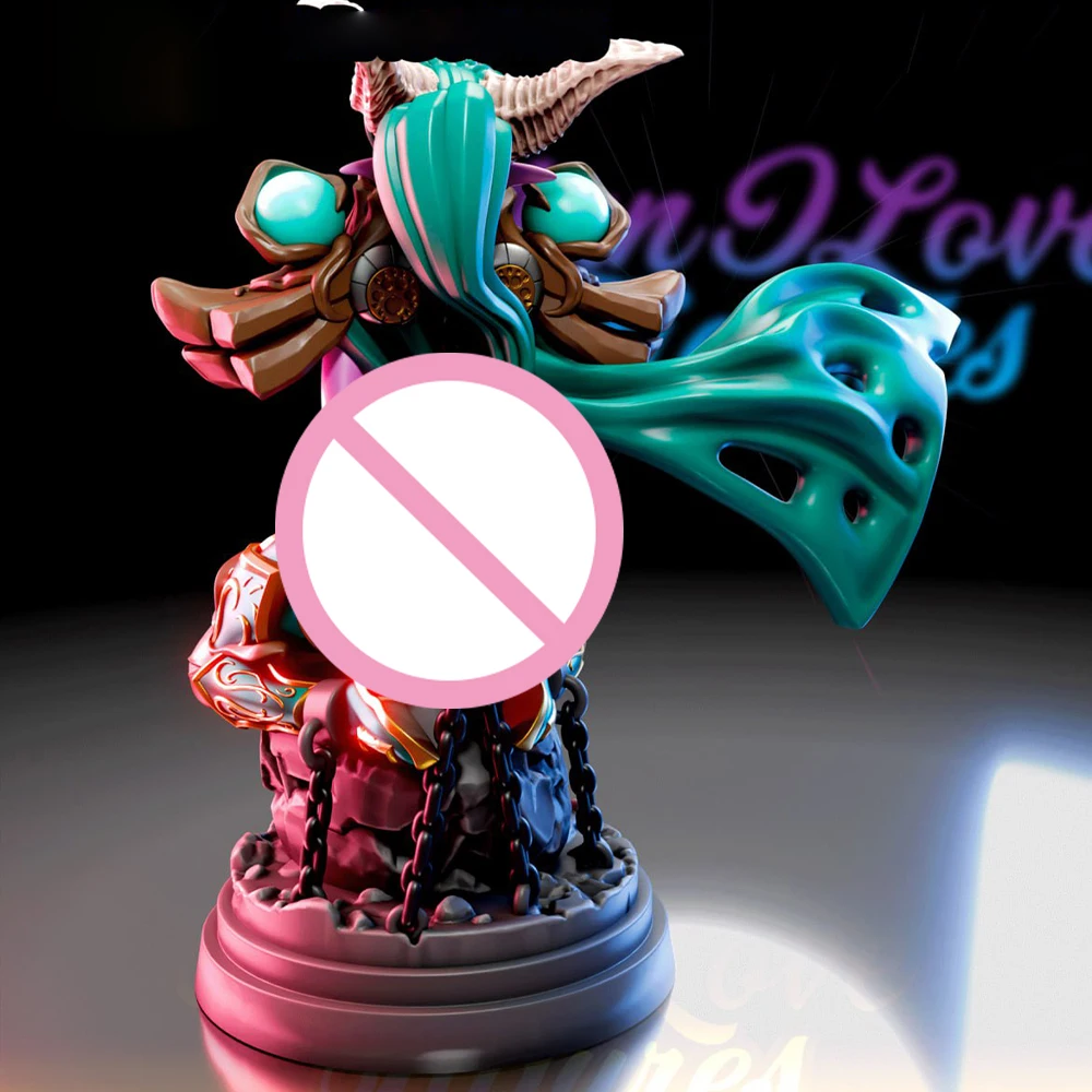 1/24 3d Printing Model Kit Schoonheid Meisje Ysera Awakened NSFW Anime Figuur Model Kit DIY Miniatuur Reductie Standbeeld Ongeverfd Speelgoed