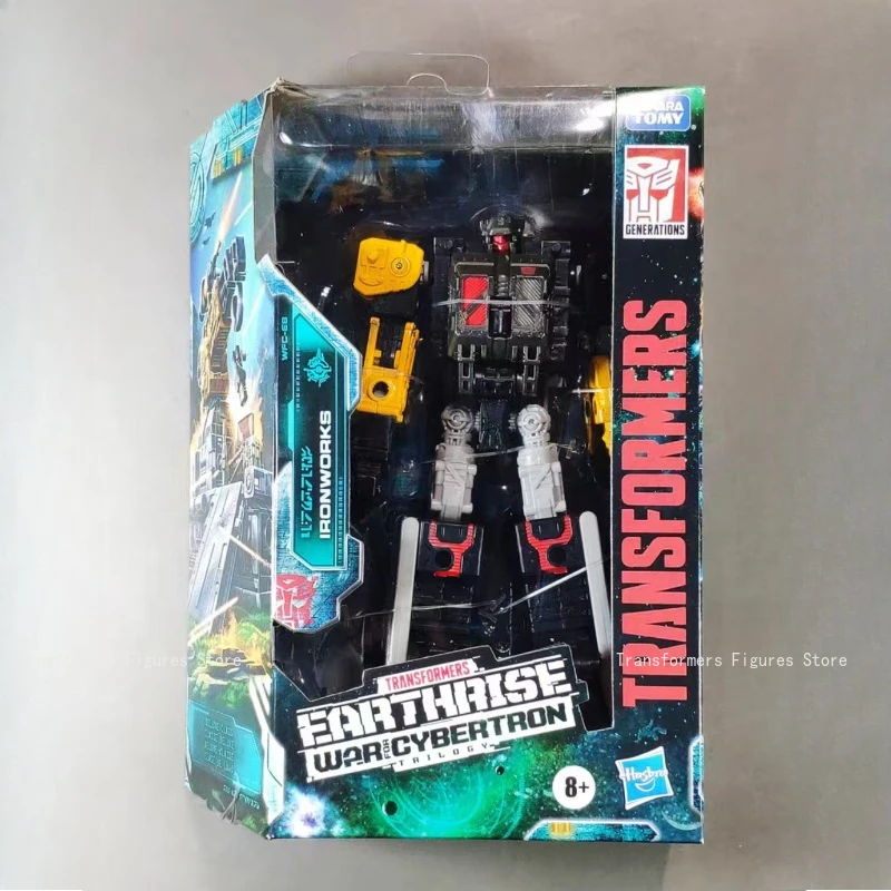 Originele Gloednieuwe Transformer Robot Model Speelgoed WFC-E8 Ironworks G1 Film Cartoon Action Figure Anime Beweegbare Populaire Pop Geschenken