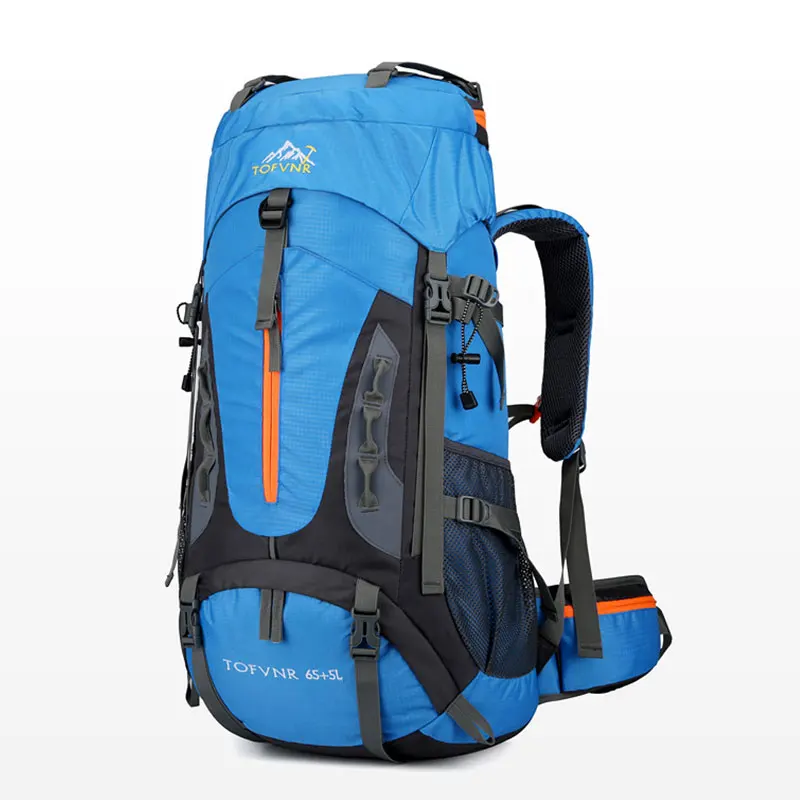 70L Large Capacity Travel Backpack Men Women Outdoor Hiking Climbing Sports Backpacks Multi-functional Camping Storage Bag