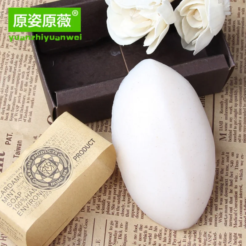 Thailand Milk Handmade Soap Bright White Moisturizing Oil Removing Cleansing Essential Oil Soap