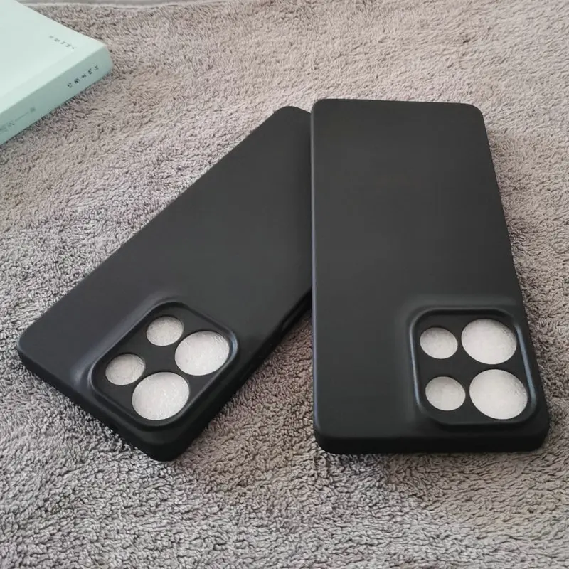 TPU Phone Cases for Motorola Moto G75 5G Back Cover Case For Moto g75 Frosted Black Silicone Case Soft Shell Capa