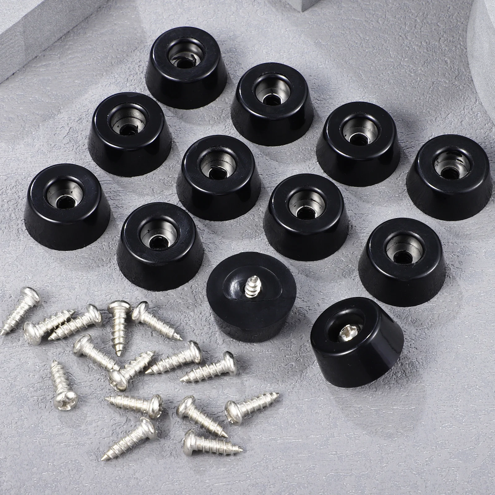 

Rubber Feet With Screws For Cutting Board Non Slip Shock Absorption Furniture Fastener Tools Kitchen Appliances Durable