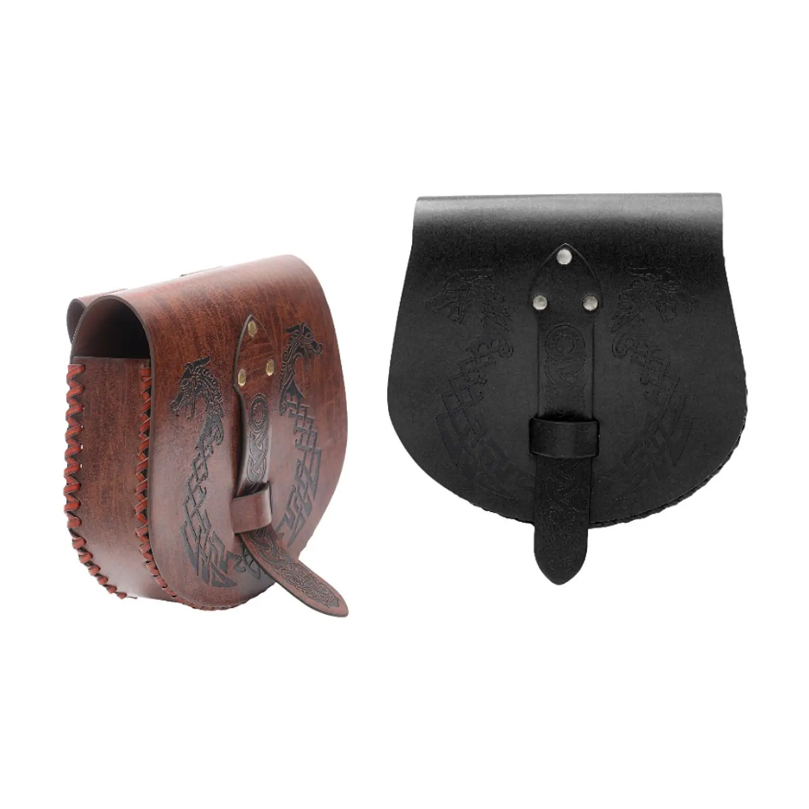Medieval Belt Pouch Vintage Waist Pouch for Role Playing Stage