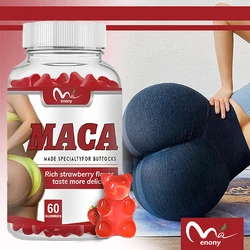 1 Bottles Natural Buttock Enlargement GUMMIES Big Hip Up Pills Big Ass Buttocks Lift Firming Massage Buttocks