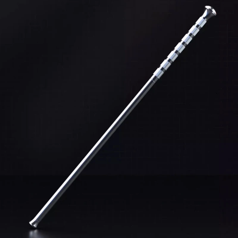 Strumento per bastone corto per difesa auto con supporto per alpinismo in acciaio inossidabile EDC portatile da esterno da 90 cm