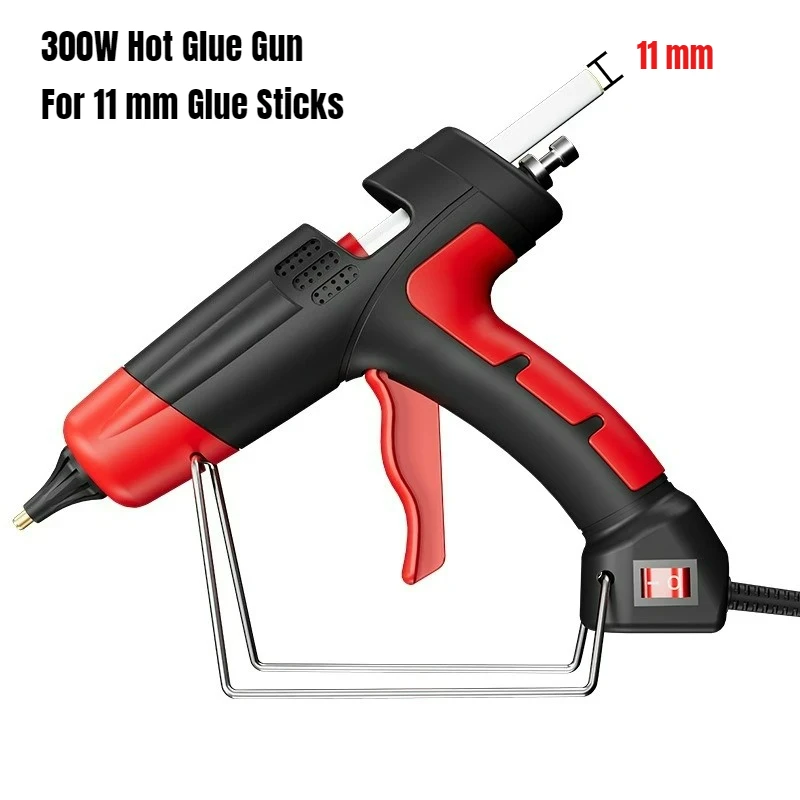 

XMSJ Промышленный пистолет для горячего клея 300 Вт красный